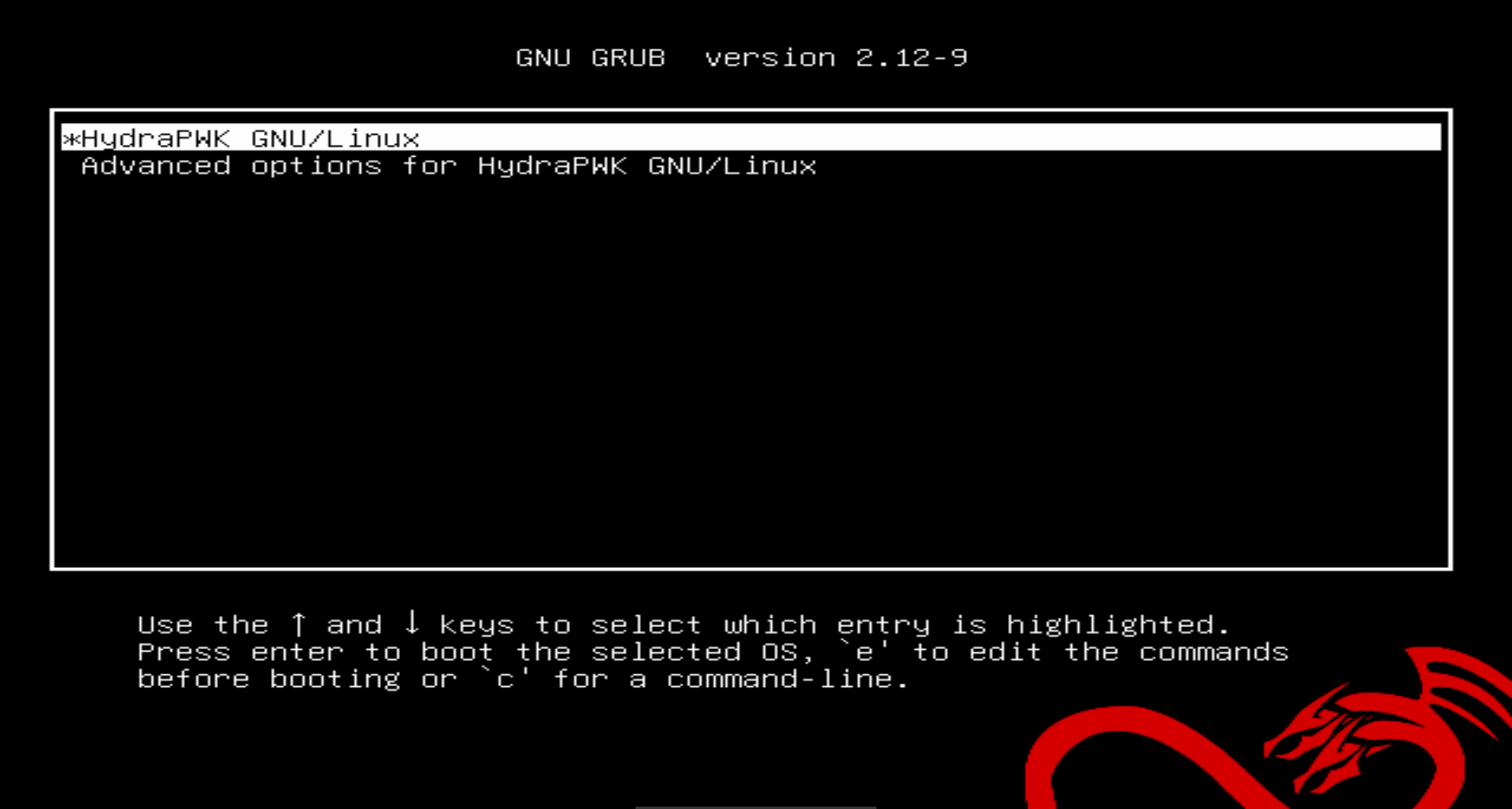 HydraPWK Installation done
