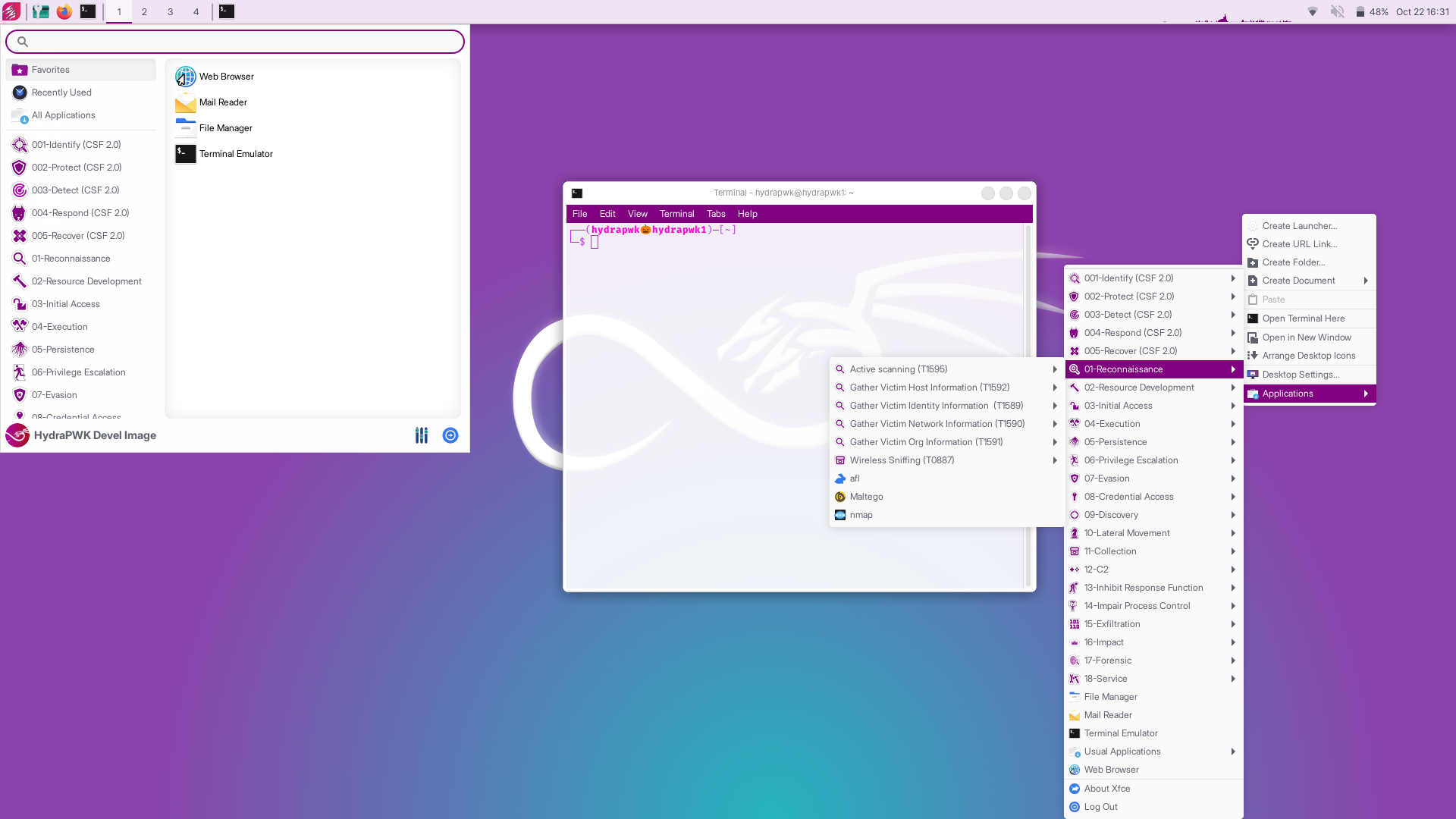 HydraPWK Menu Defense