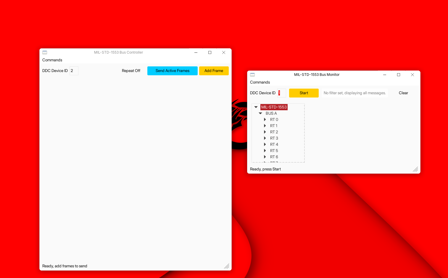 HydraPWK, Mil Bus analayzer